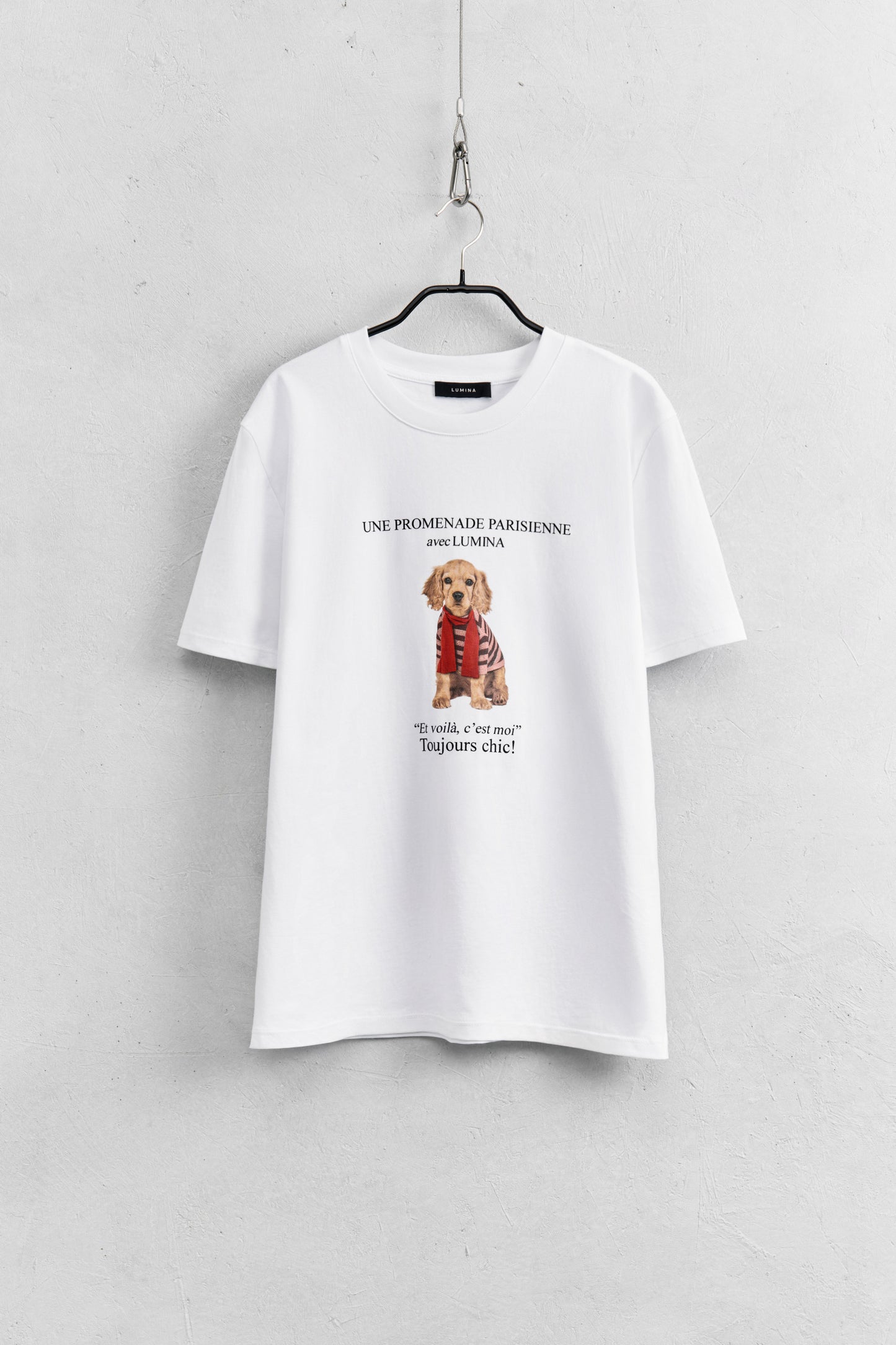 Lumina T-shirt con stampa Coker con pull e sciarpa LD3739 01 LUMINA