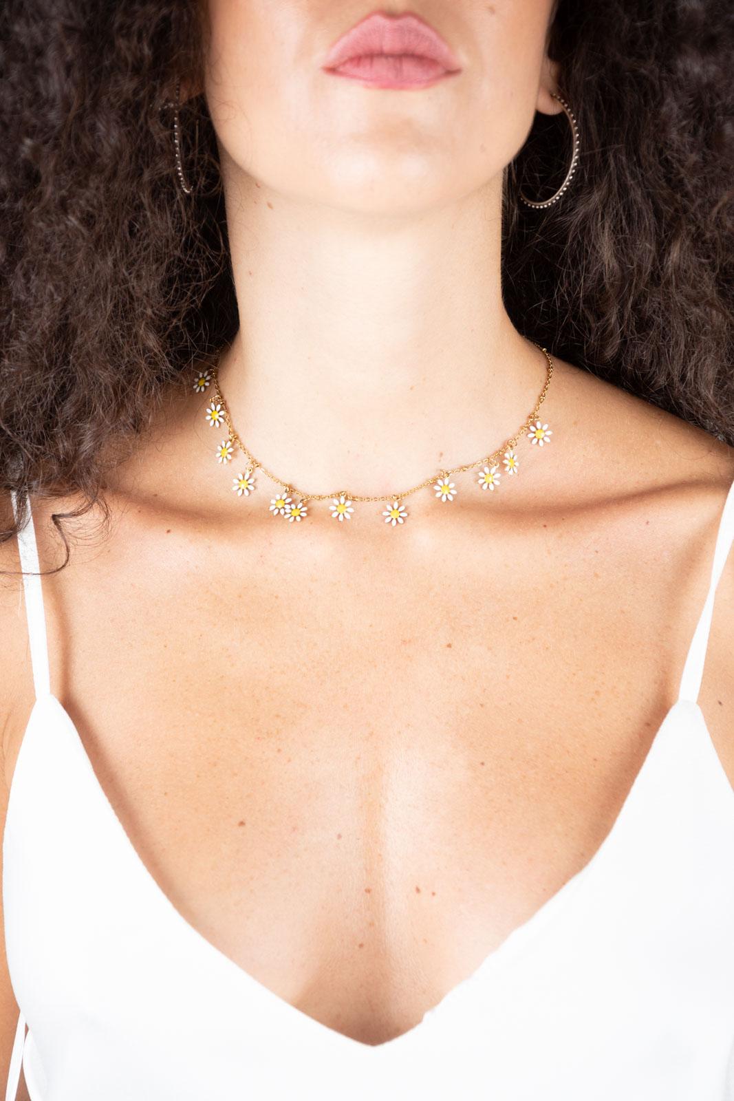 Chili Collana margherite bianche COLLANA MARGHERITE 03 Chili