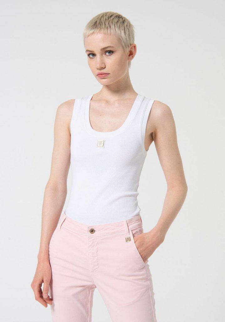Fracomina Pantalone Chinos FP24SV4001W42001 238 Fracomina Jeans