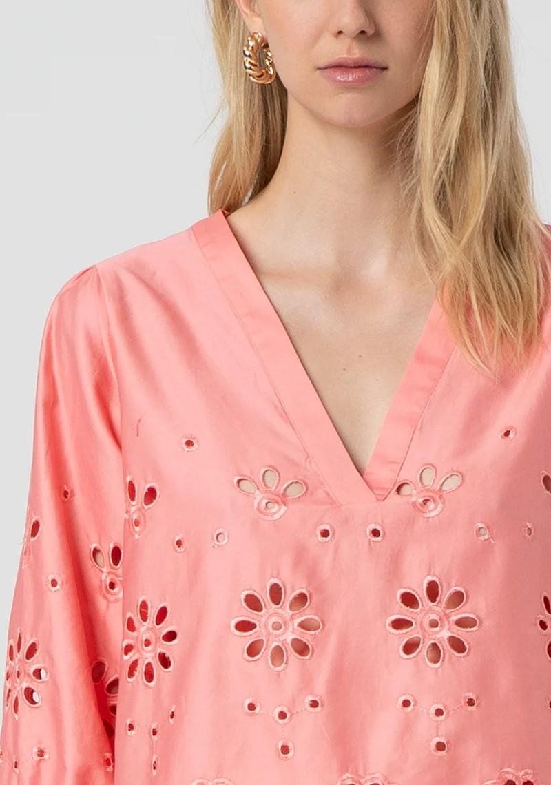 Fracomina Blusa in pizzo San Gallo FJ25ST1002W400E5 107 Fracomina Easy chic