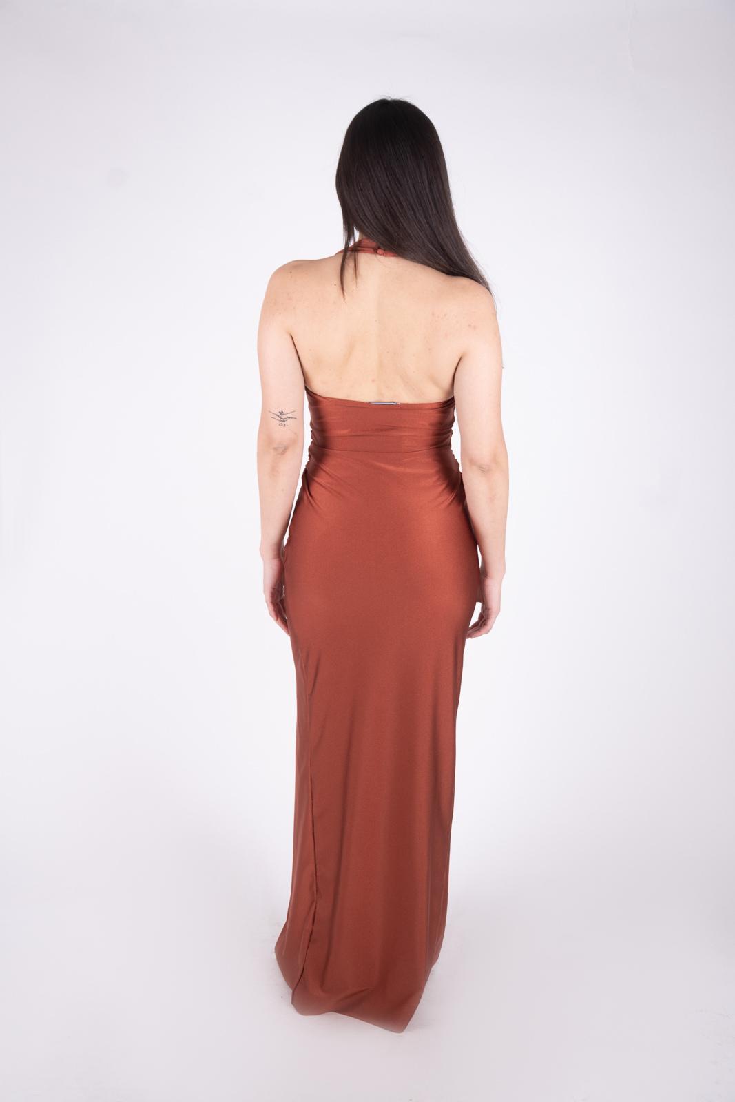 Ji Jil Abito lungo scollo all'americana JPE24AB0230JE01119 0031 Ji Jil