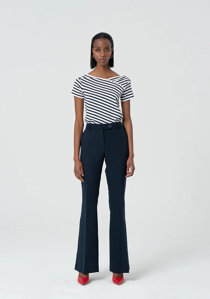 Fracomina Pantalone bootcut regular FR25SVA004W42901 117 Fracomina Preview