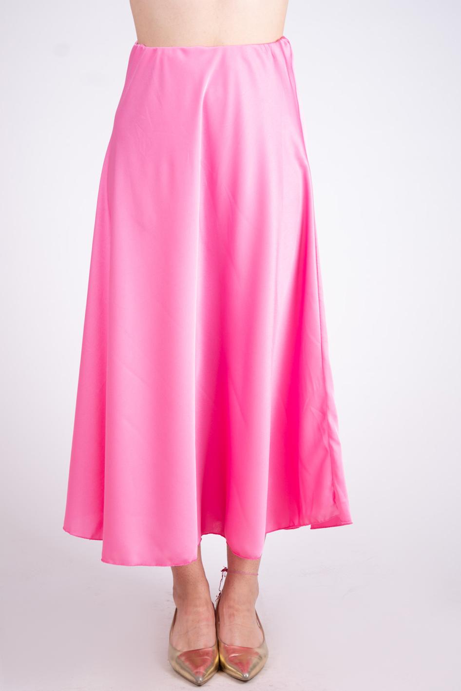 Chili Gonna in raso satin midi 3390 06 Chili