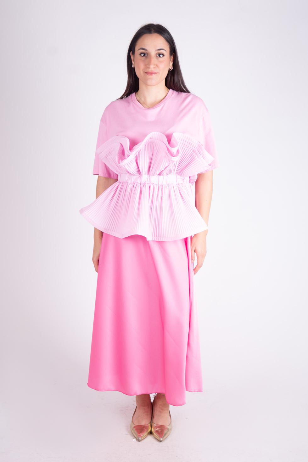 Chili Gonna in raso satin midi 3390 06 Chili
