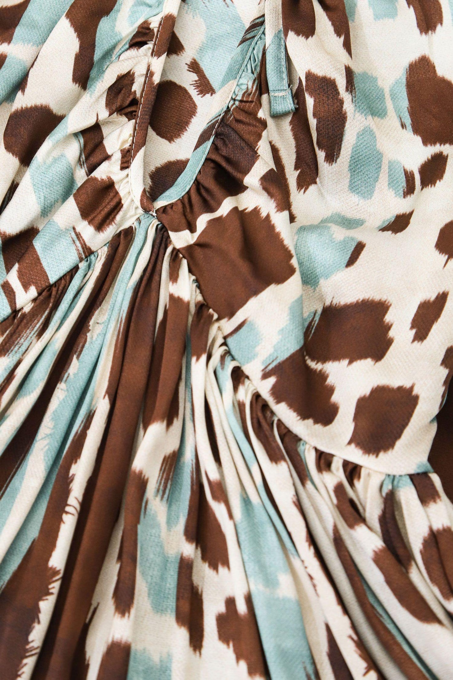 Dixie Abito midi fantasia astratta AHUSJCRA 01 Dixie