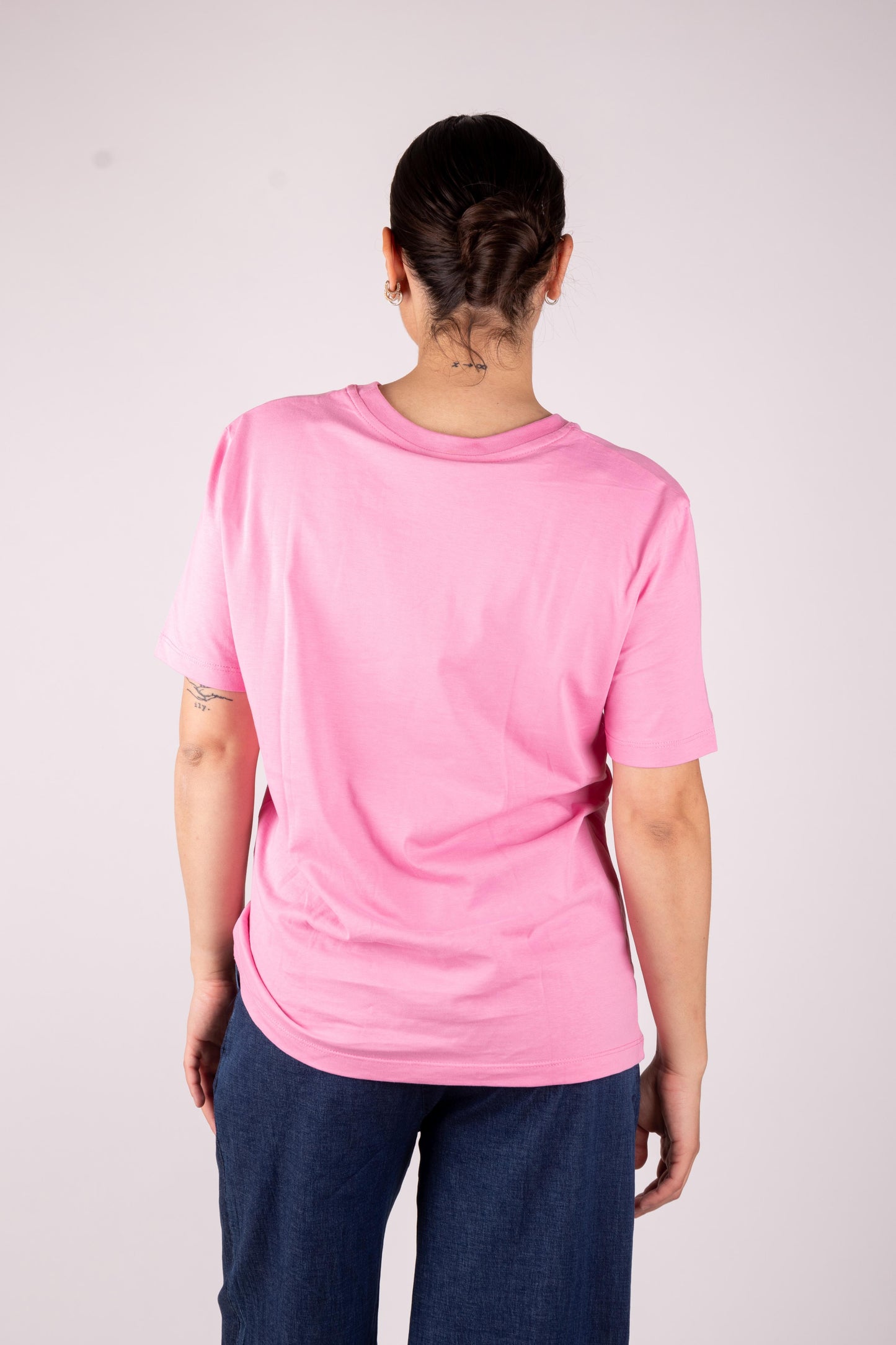 Lumina T-shirt basic cotone unito L8869 07 LUMINA