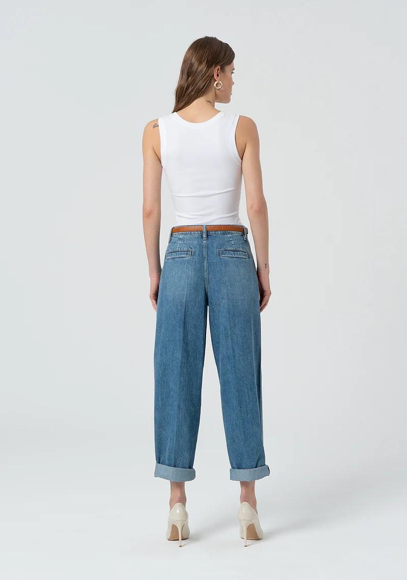 Fracomina Jeans Carrot tasche chinos FP25SVD014D41902 258 Fracomina Jeans
