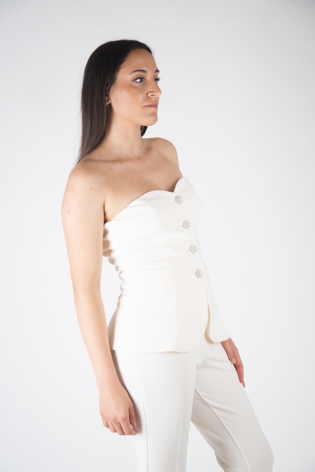Vicolo Tuta lunga bustier TB0111 01 Vicolo