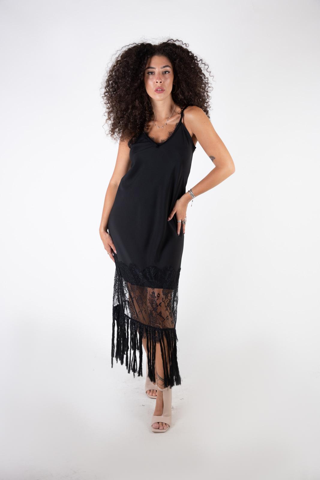 SuSy Mix élite Abito lungo sottana pizzo 24083 01 Susy Mix èlite