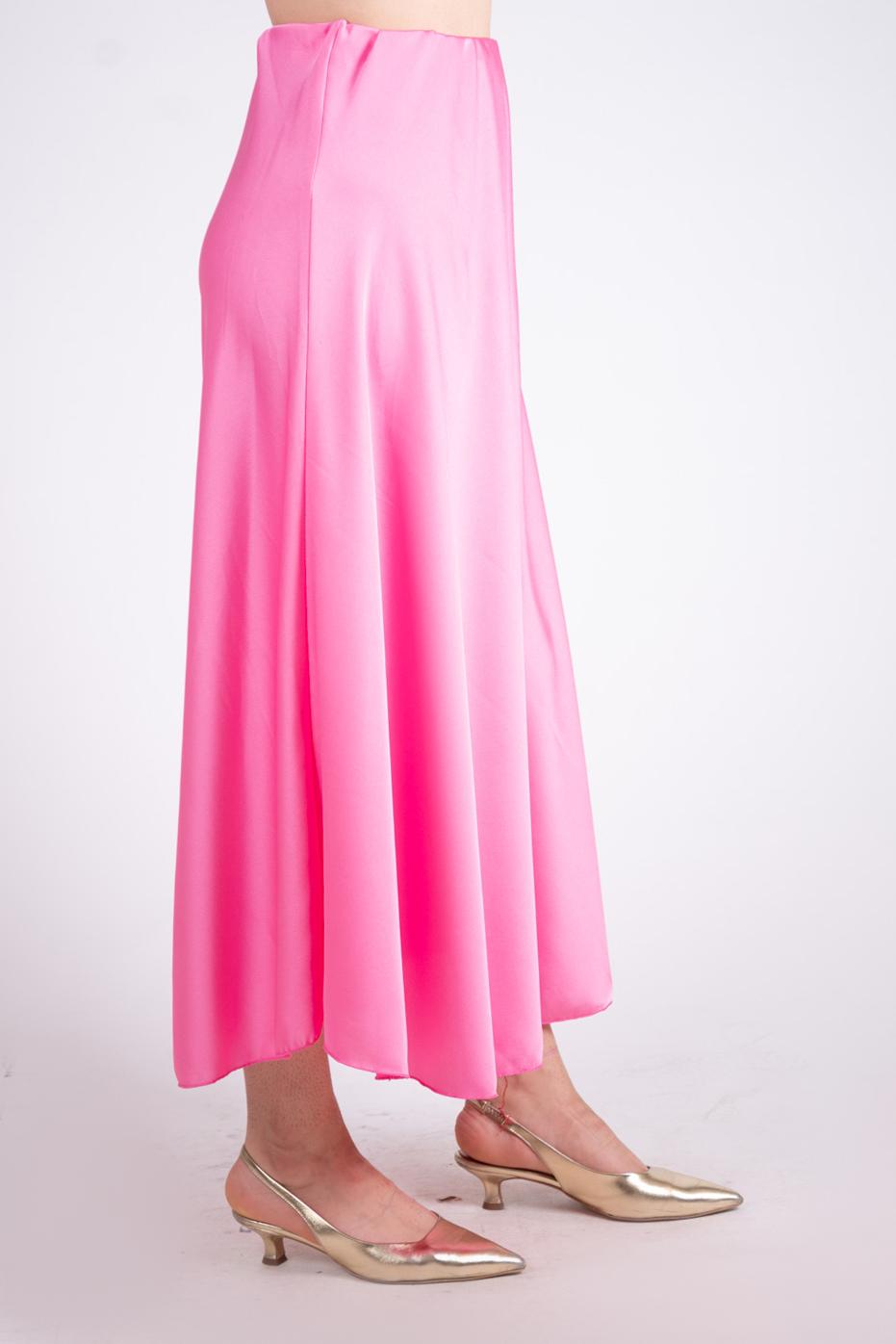 Chili Gonna in raso satin midi 3390 06 Chili