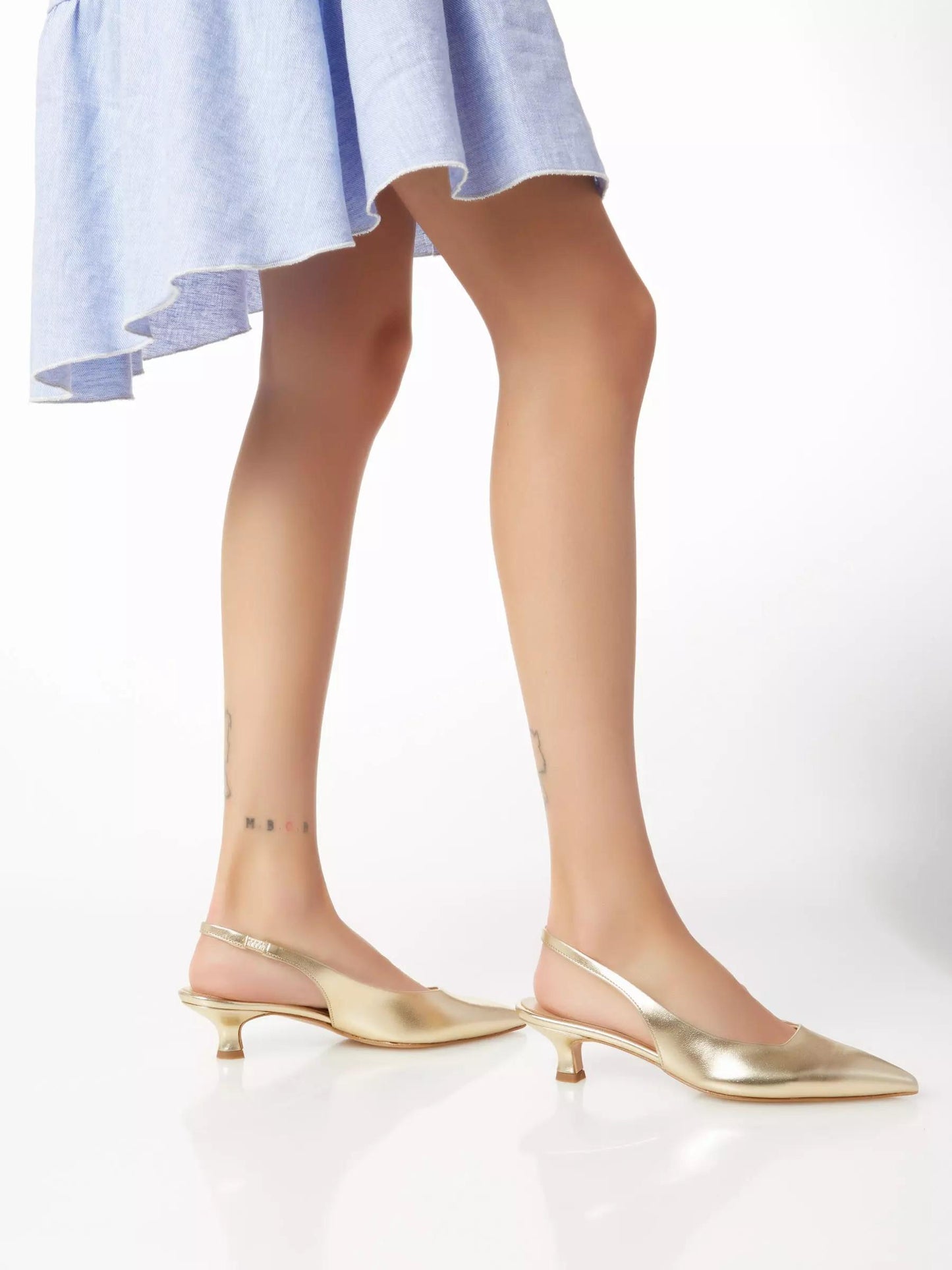 Ovyè Slingback platino LF894M002CHA 01 Ovyè