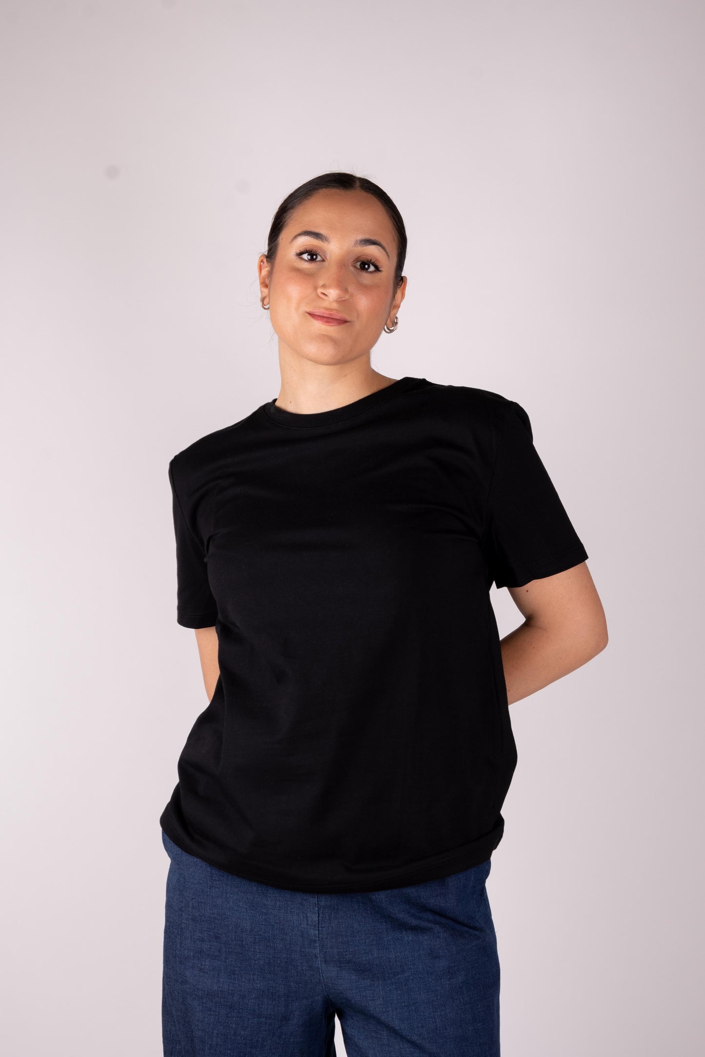 Lumina T-shirt basic cotone unito L8869 09 LUMINA