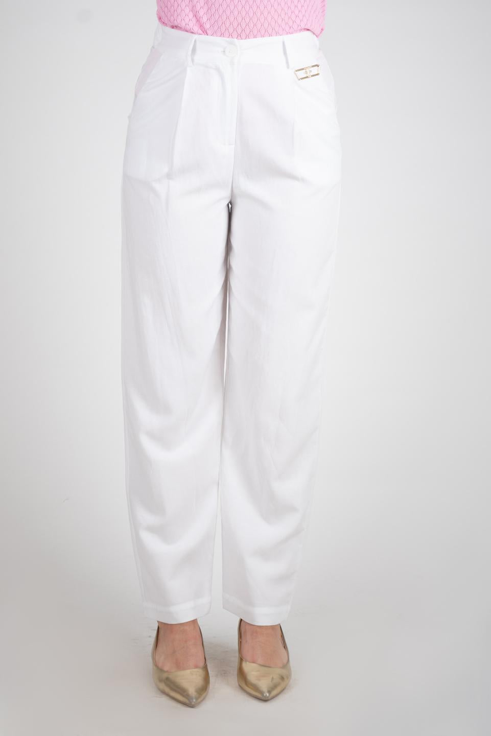 Fracomina Pantalone vita alta FJ24SV4001W62201 278 Fracomina Easy chic