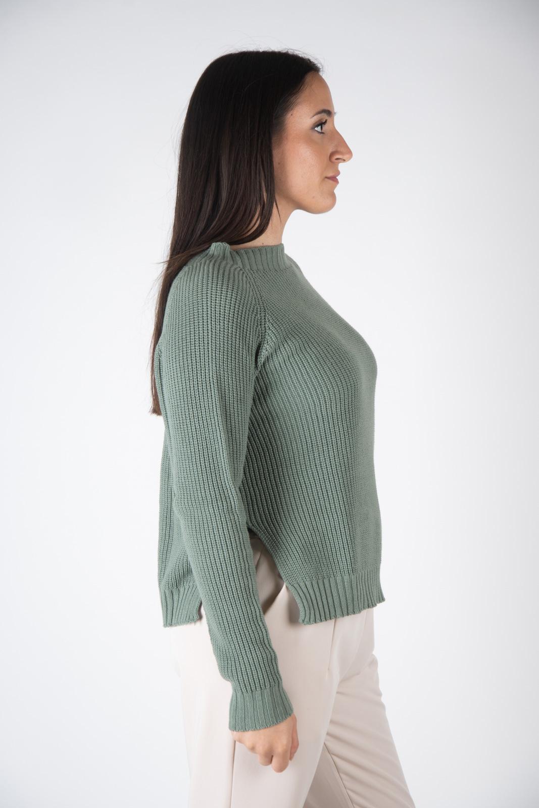 Maglia Costa inglese con spacchi 52154 02 Susy Mix