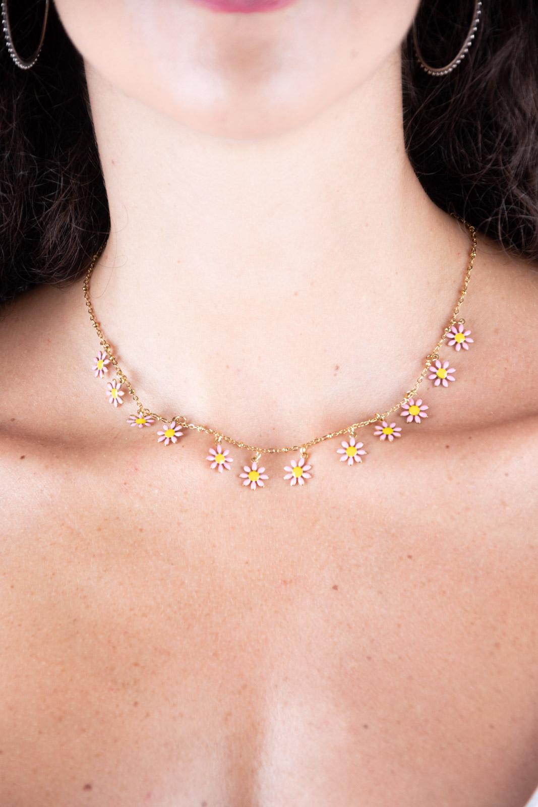 Chili Collana margherite rosa COLLANA MARGHERITE 02 Chili