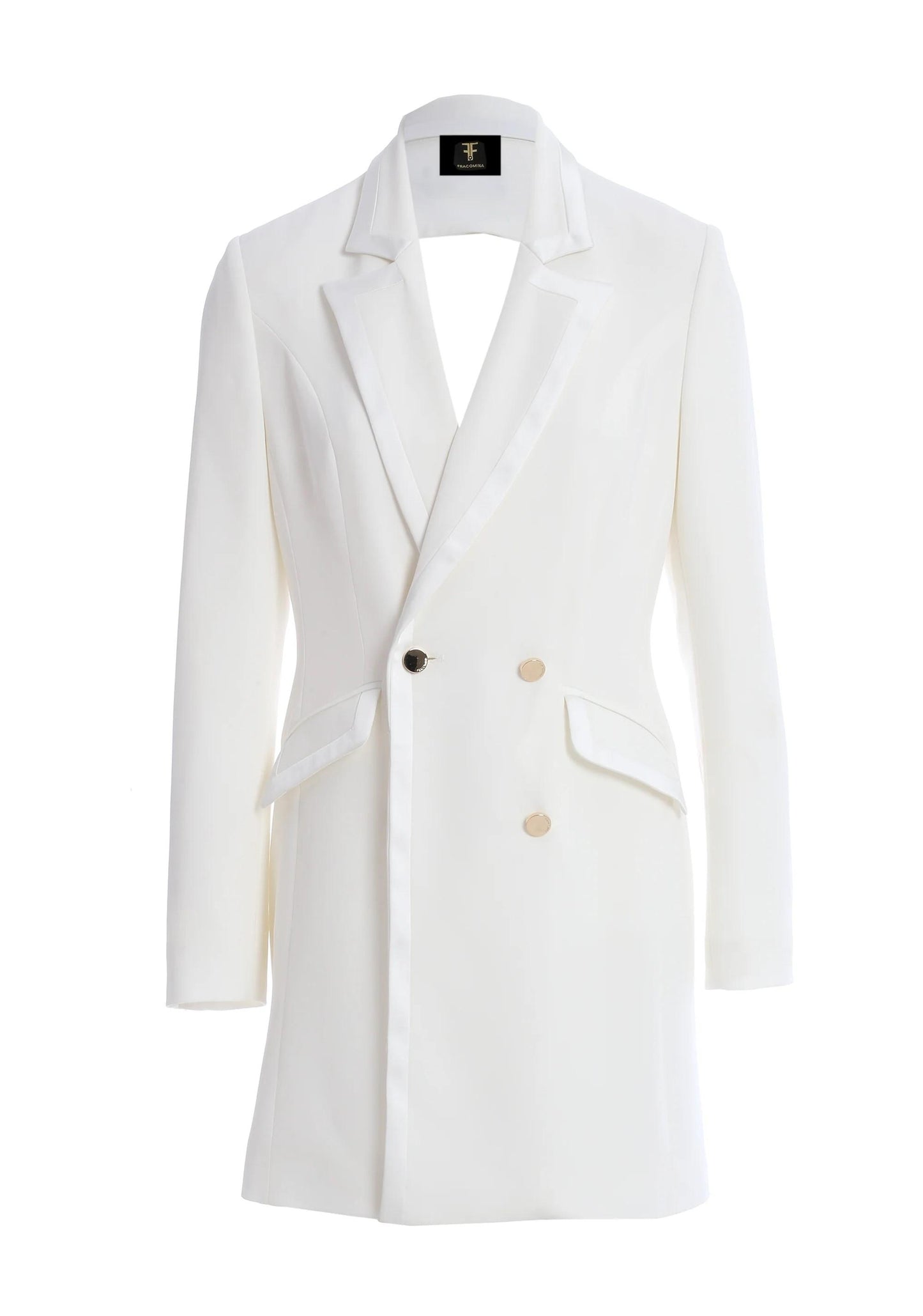 Fracomina Abito robe manteau schiena scoperta FQ24SD1008W42901 278 Fracomina Gold
