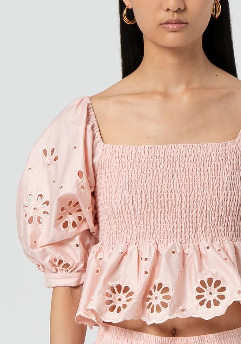 Fracomina Top Cropped San Gallo FJ25ST1001W400E5 F32 Fracomina Easy chic