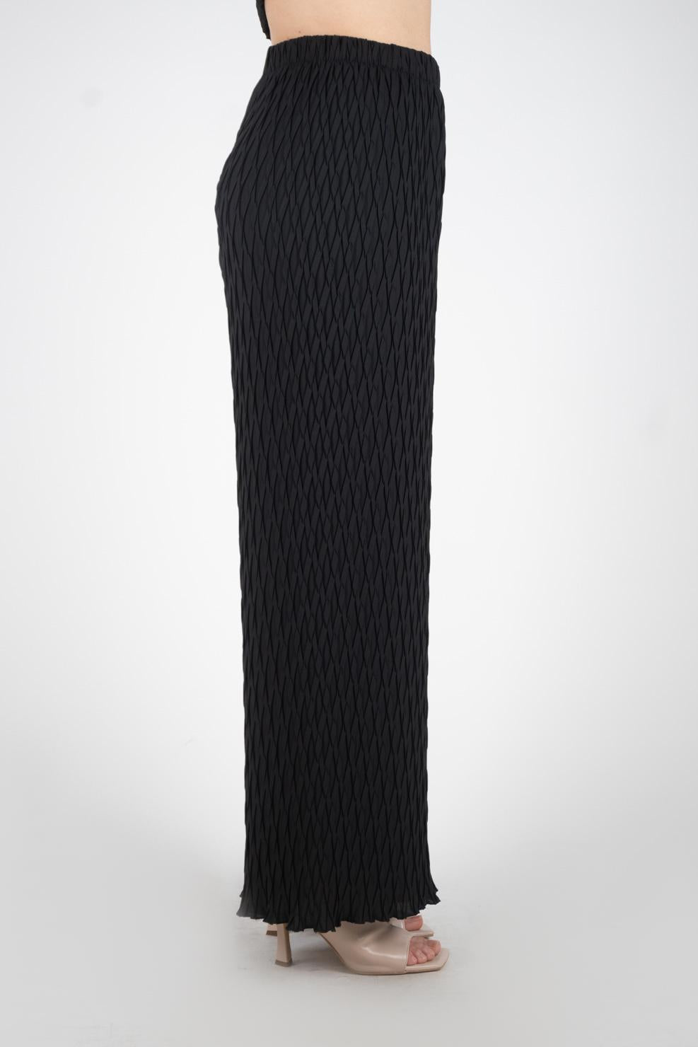 Ji Jil Pantalone palazzo plissè irregolare JPE24PA1200GG0047 0002 Ji Jil