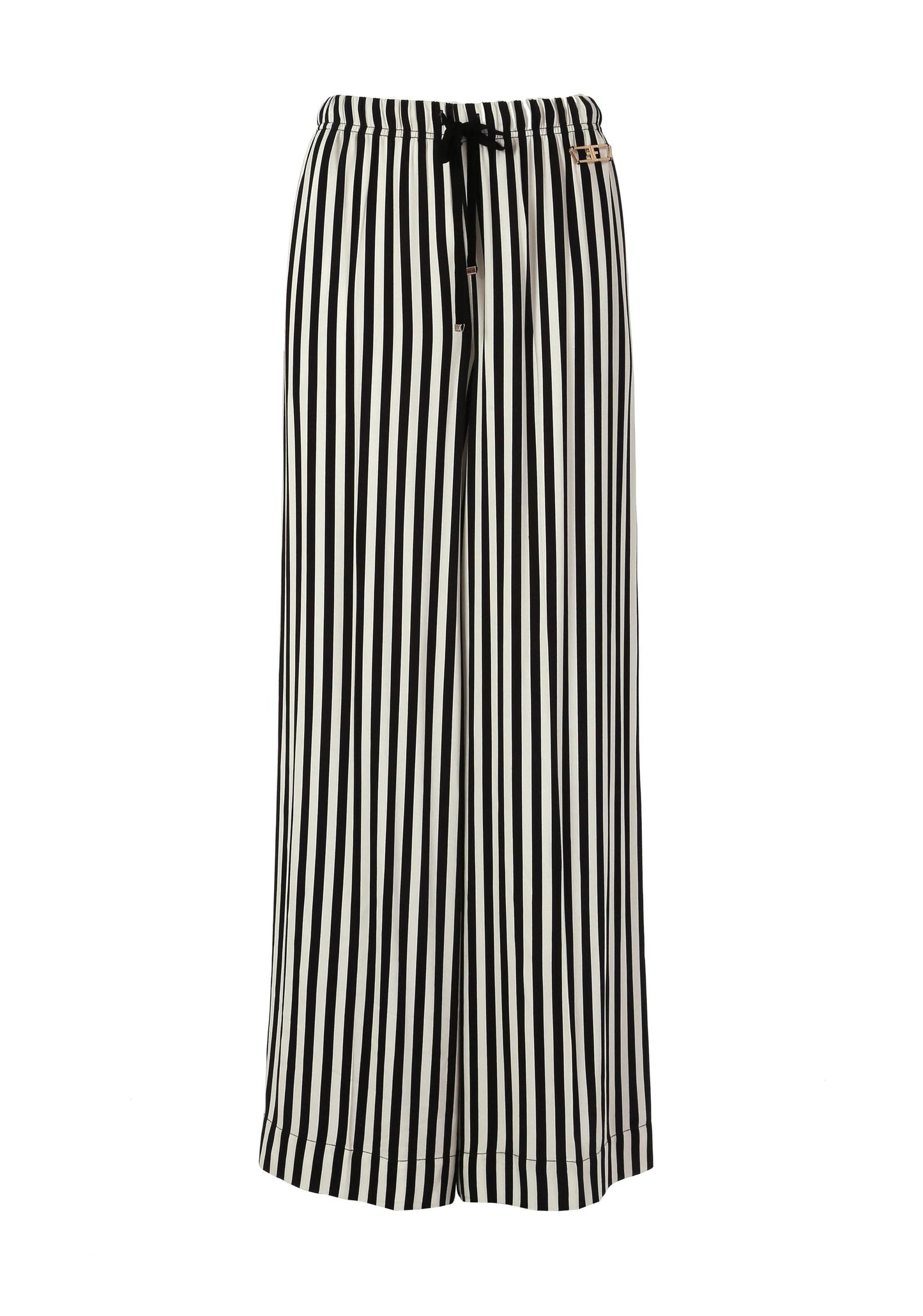 Fracomina Pantalone palazzo righe FJ24SV3001W413N8 B78 Fracomina Easy chic