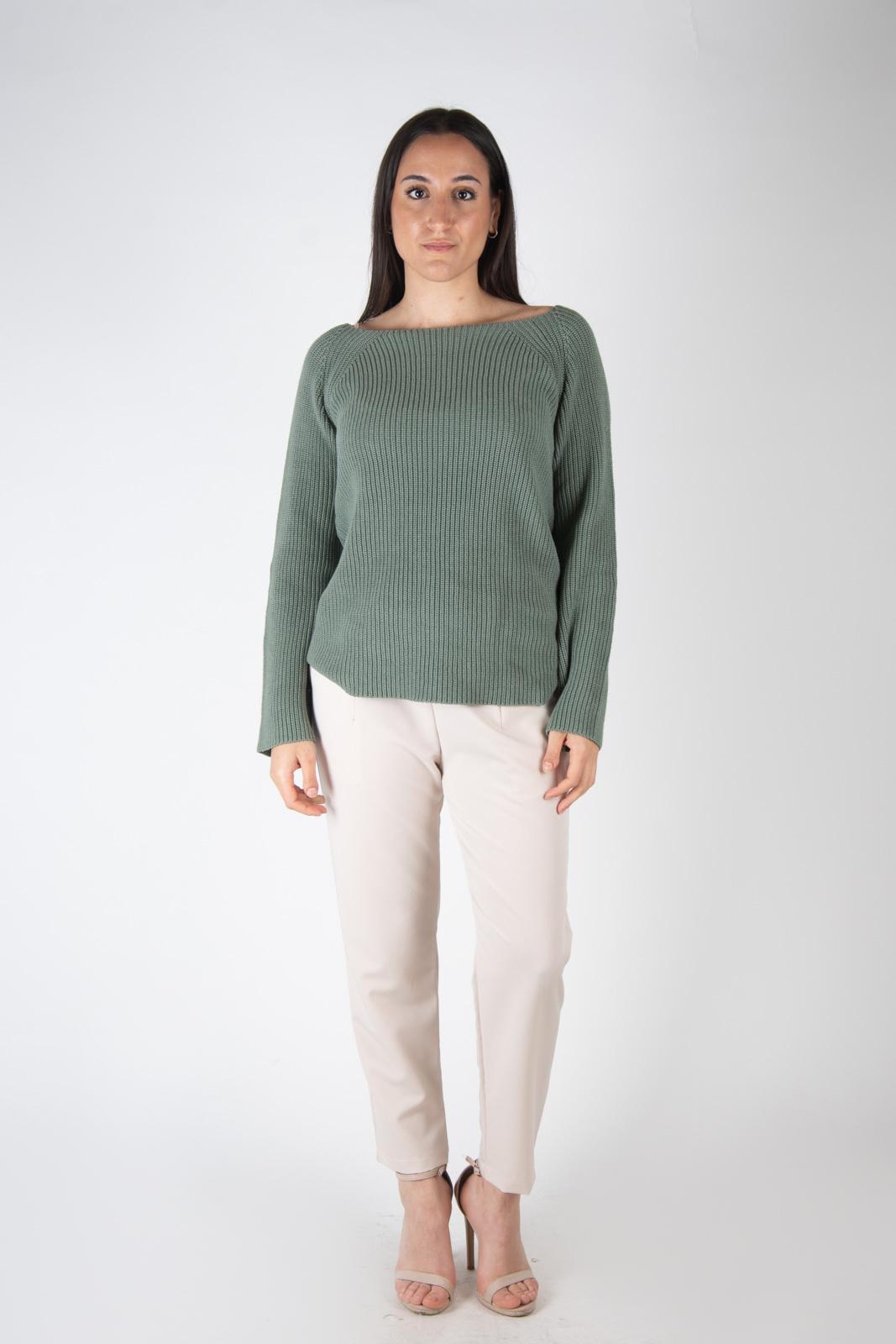 Susy Mix Maglia coste inglese basic 52226 01 Susy Mix