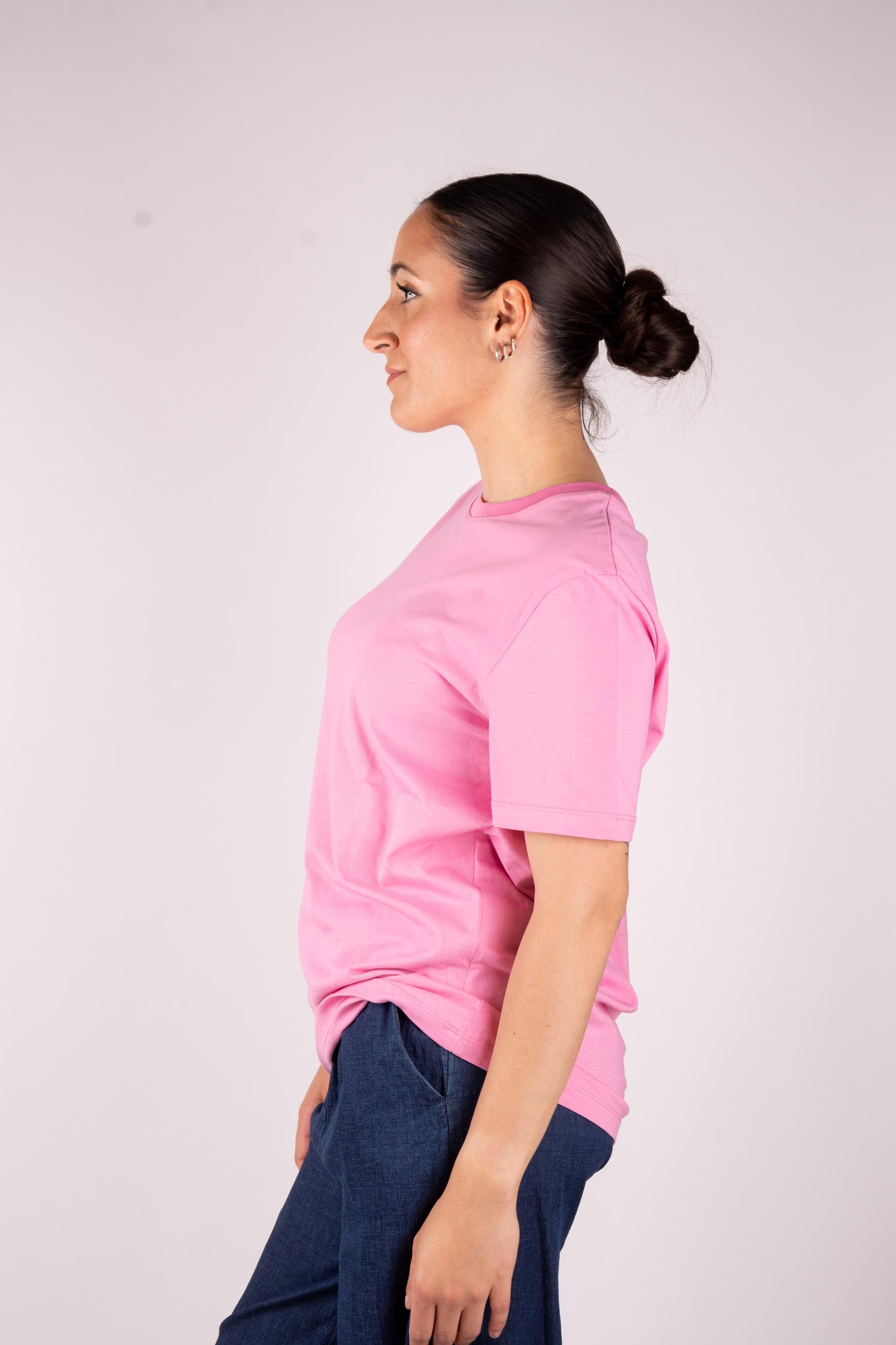Lumina T-shirt basic cotone unito L8869 07 LUMINA
