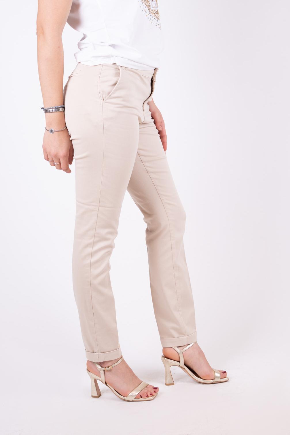 Fracomina Pantalone Chinos FP24SV4001W42001 251 Fracomina Jeans