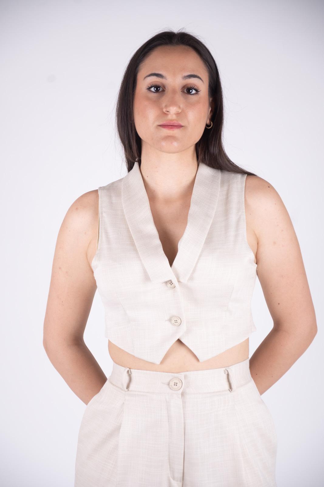 Haveone Gilet crop LGE-L006 01 Haveone