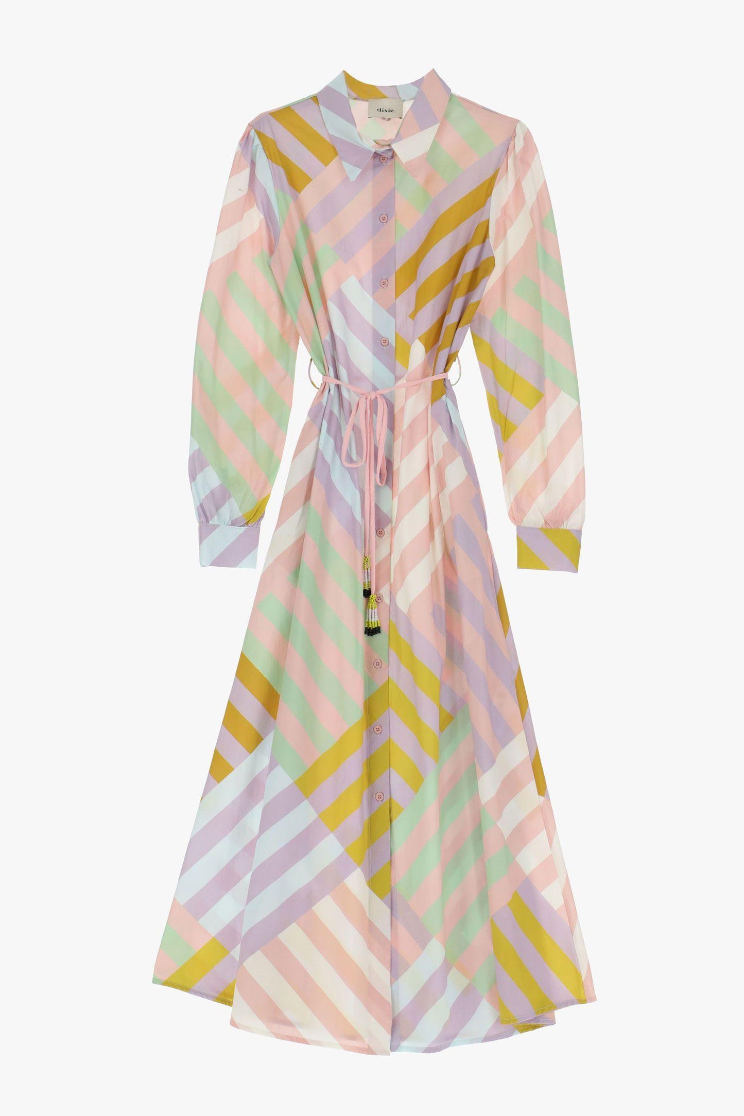 Dixie Abito cotone righe irregolari AIPRJCFA 01 Dixie