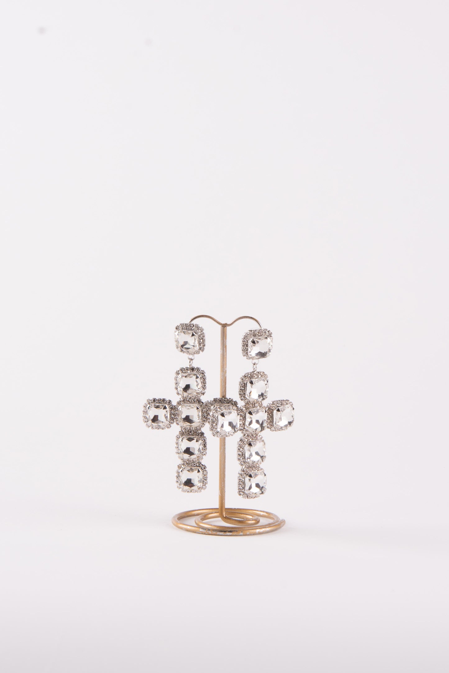Chili Orecchino Croce petre e strass XY100158 01 Chili