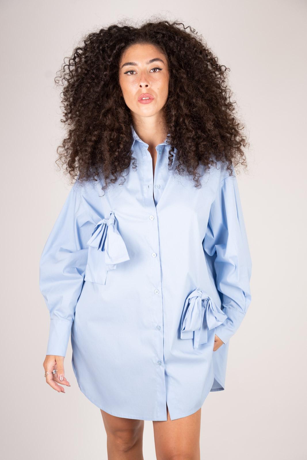 Susy Mix élite Camicieone oversize fiocchi C0991T675 01 Susy Mix èlite