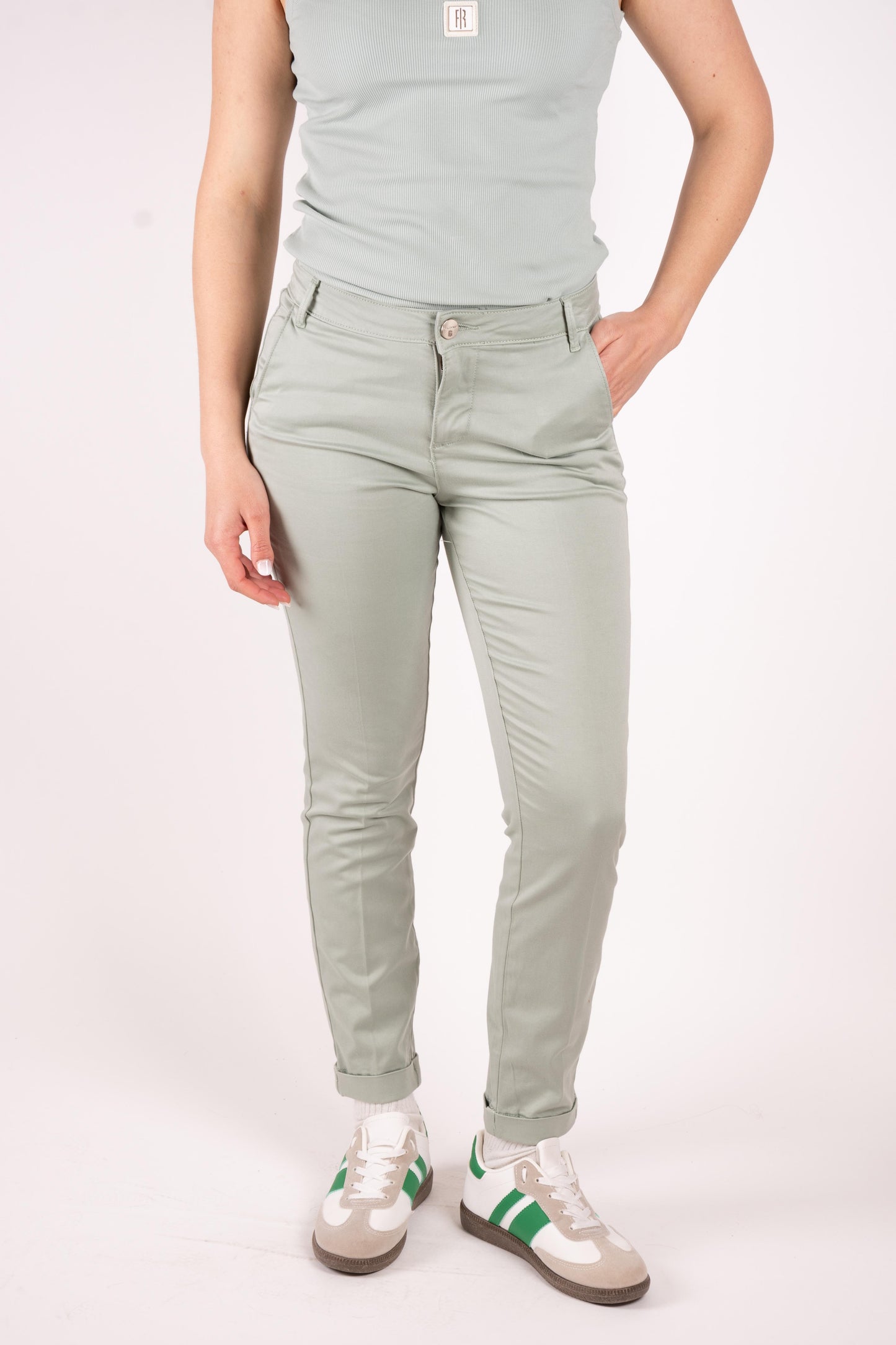 Fracomina Pantalone Chinos FP25SV4001W72001 247 Fracomina Jeans