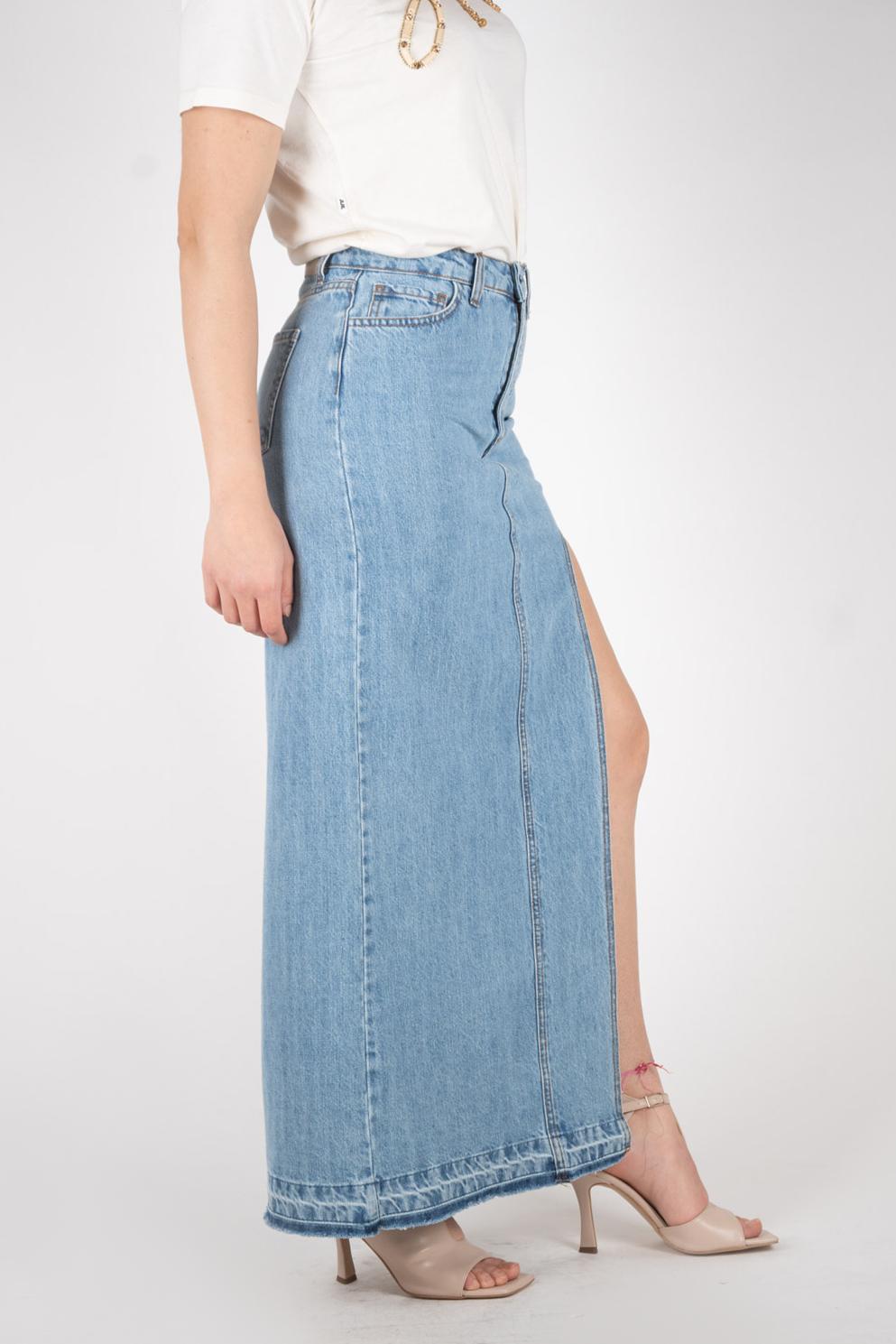 Ji Jil Gonna in denim spacco JPE24GJ1850XXXXXX 0061 Ji Jil