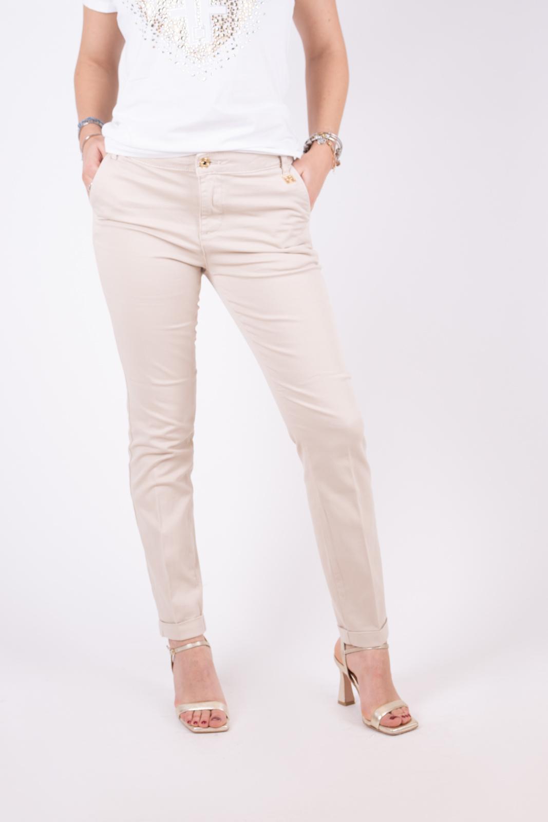 Fracomina Pantalone Chinos FP24SV4001W42001 251 Fracomina Jeans