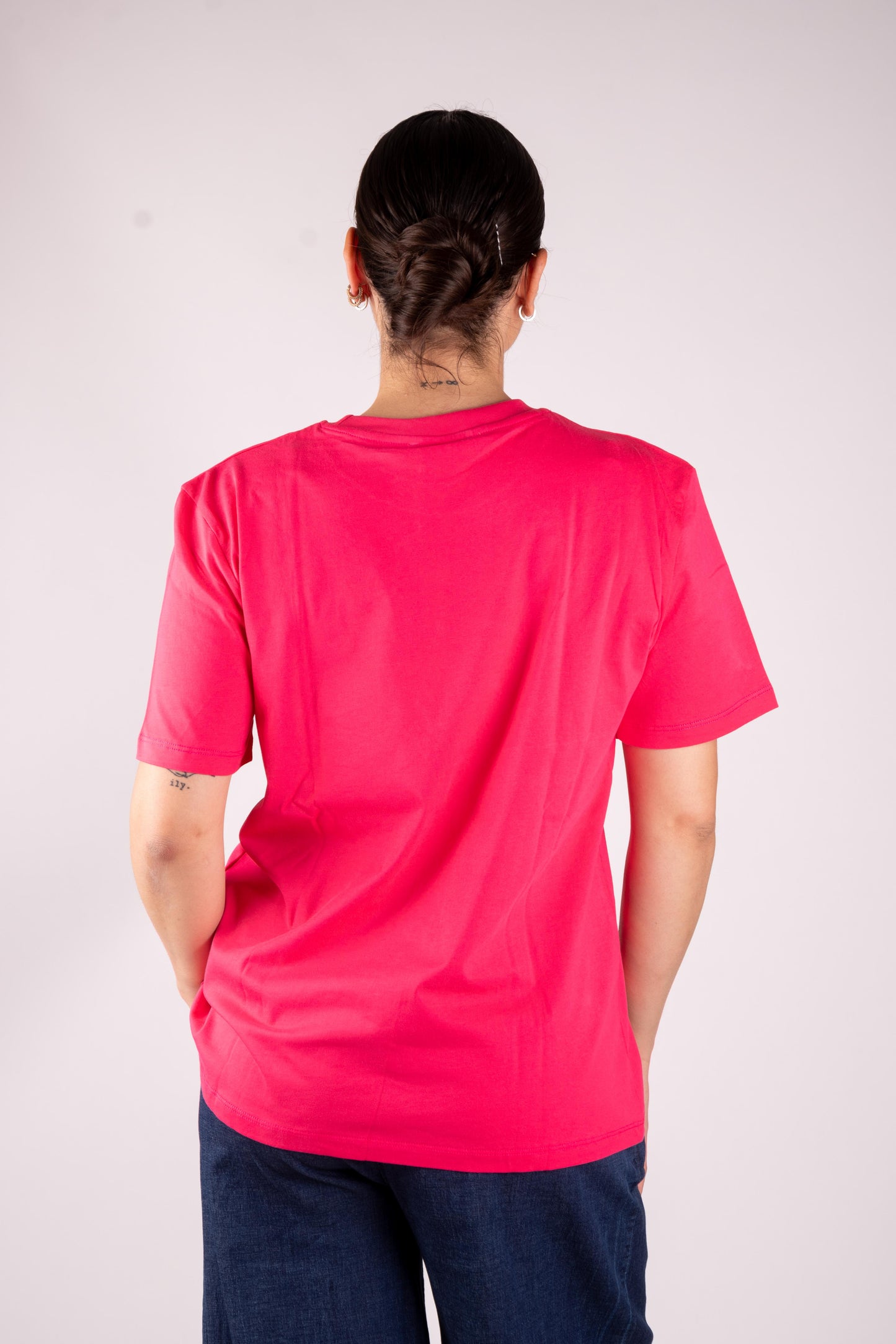 Lumina T-shirt basic cotone unito L8869 10 LUMINA