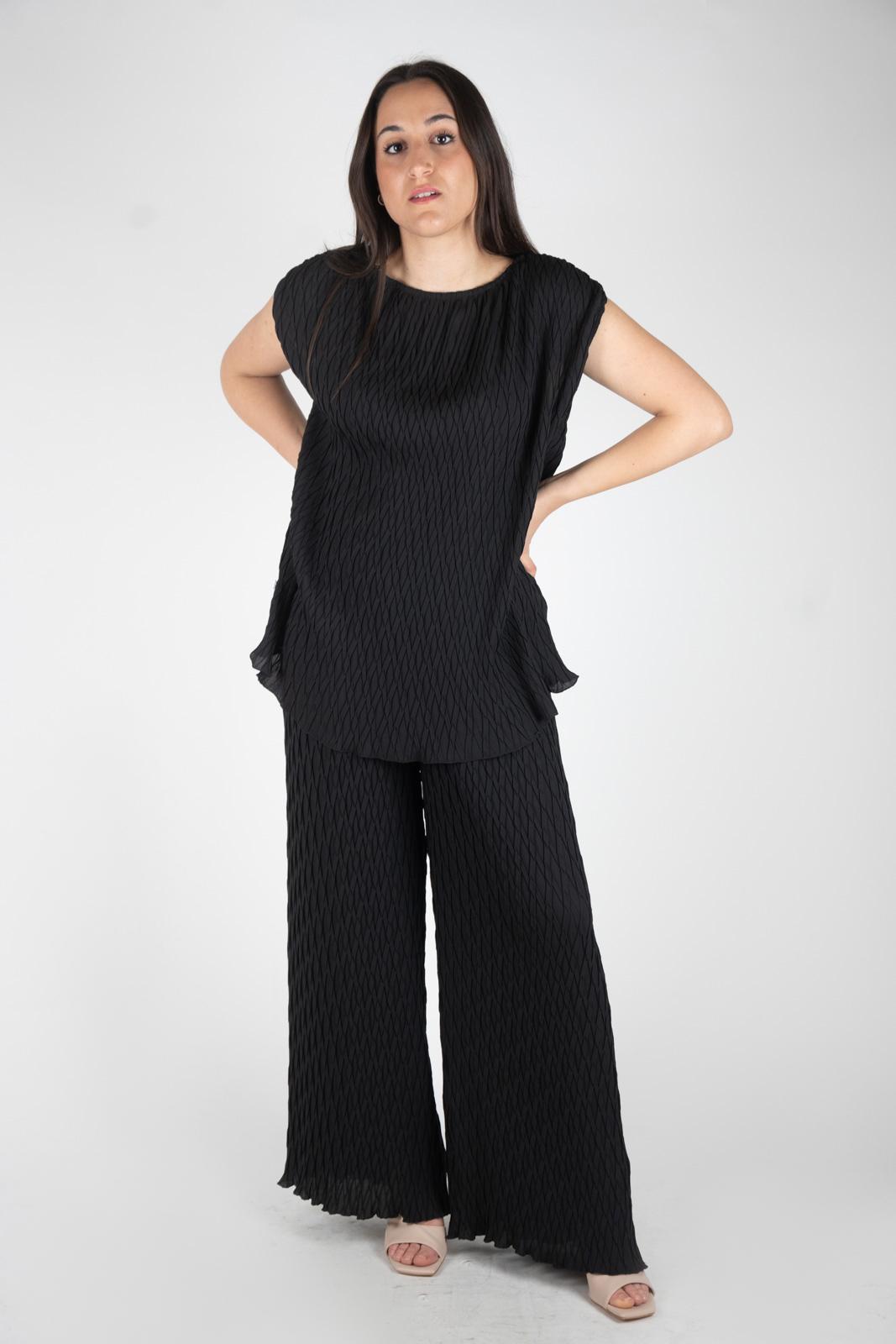 Ji Jil Blusa plissè irregolare JPE24BL2470GG0047 0002 Ji Jil