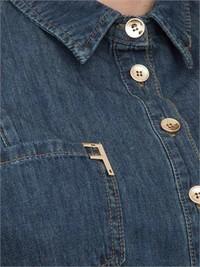 Fracomina Camicia in denim leggero FS25ST6021D40093 379 Fracomina Main