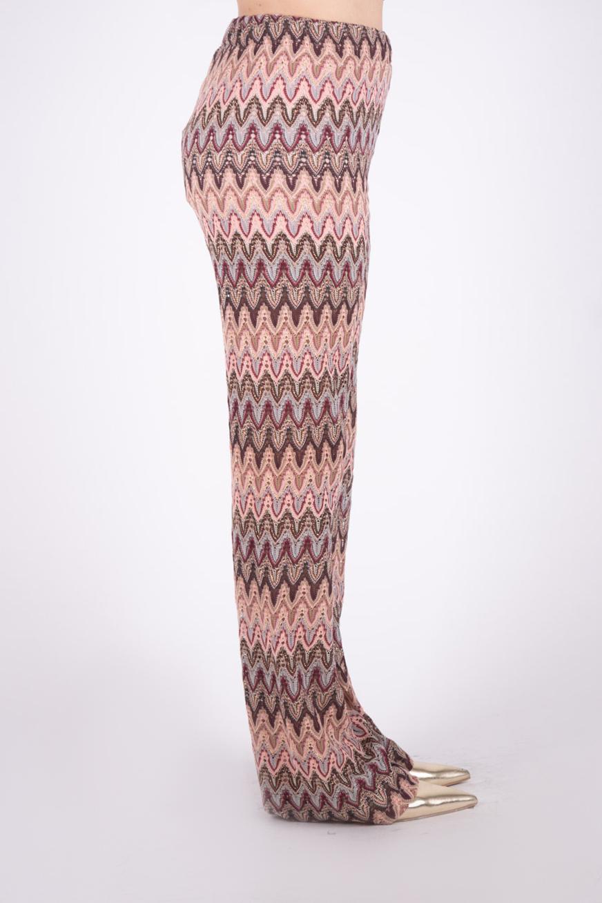 Haveone Pantaloni in mmaglia fantasia PMA-L079 01 Haveone