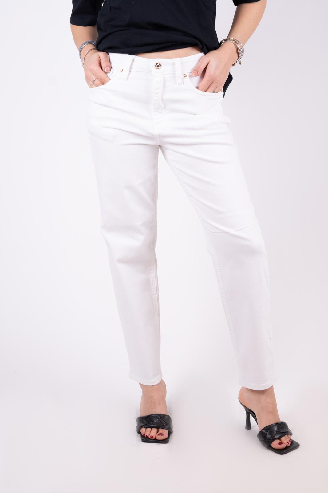 Fracomina pantalone tela stretch Modello Vera Mom Fit FP24SVD005W61501 278 Fracomina Jeans
