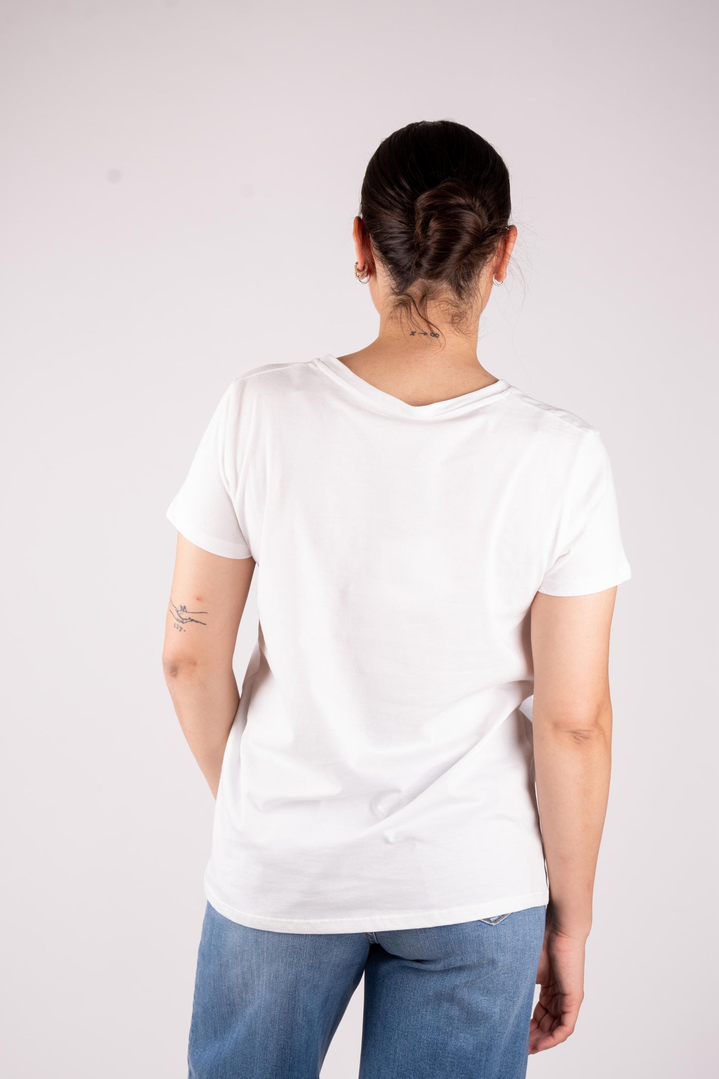 Vicolo T-shirt "Stella marina" con strass RD1054 01 Vicolo