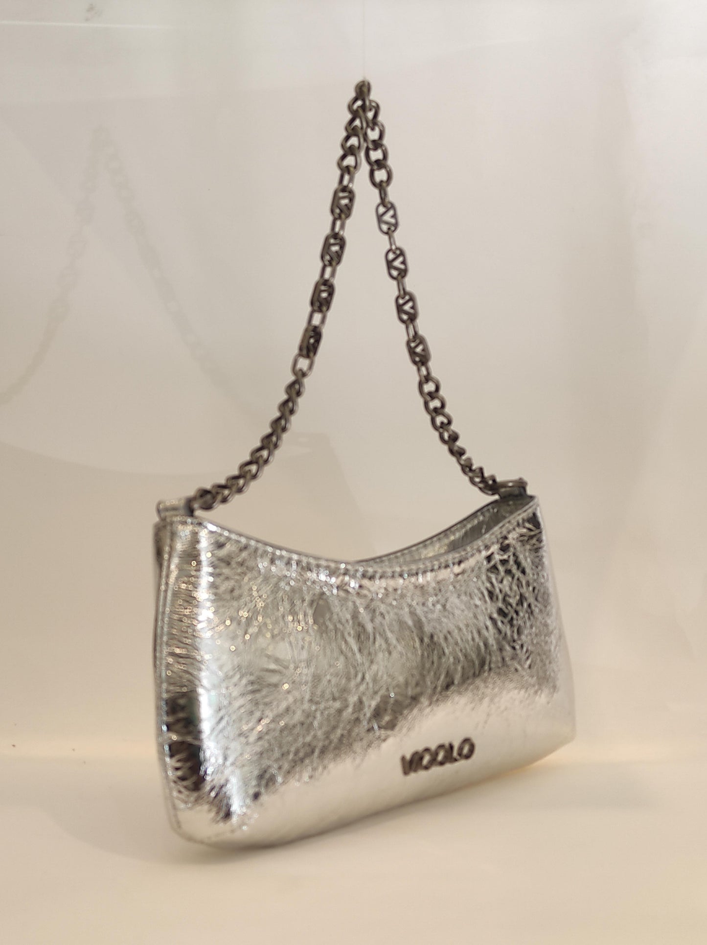 Vicolo Borsa a spalla metallic mirror XF0009 02 Vicolo