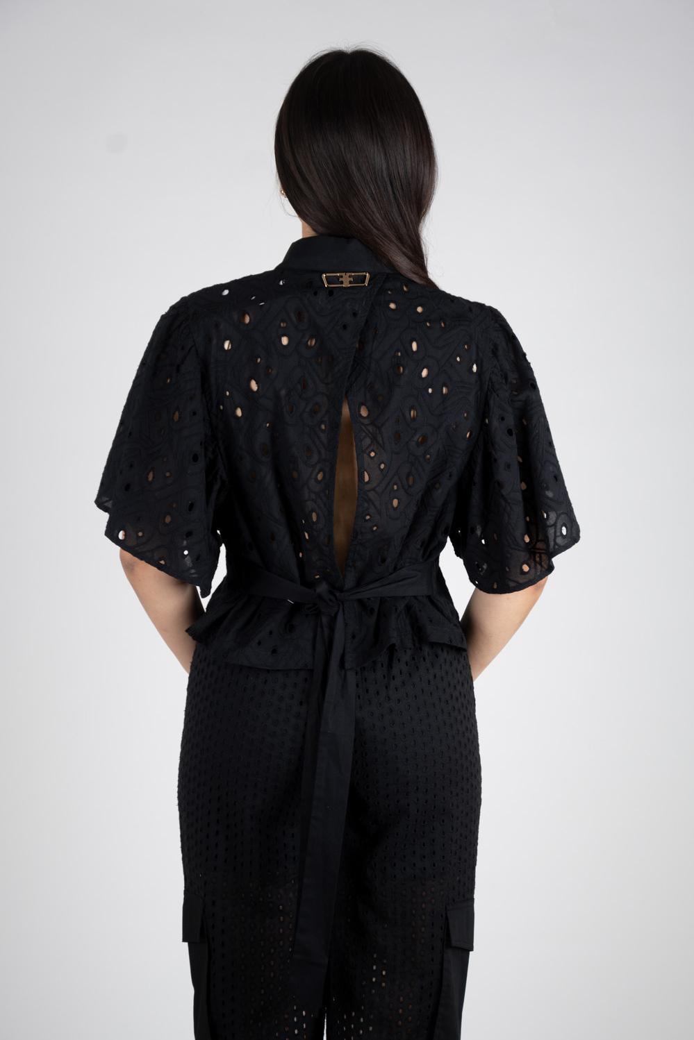 Fracomina Easy Chic camicia in pizzo sangallo FJ24ST6001W40401 053 Fracomina Easy chic