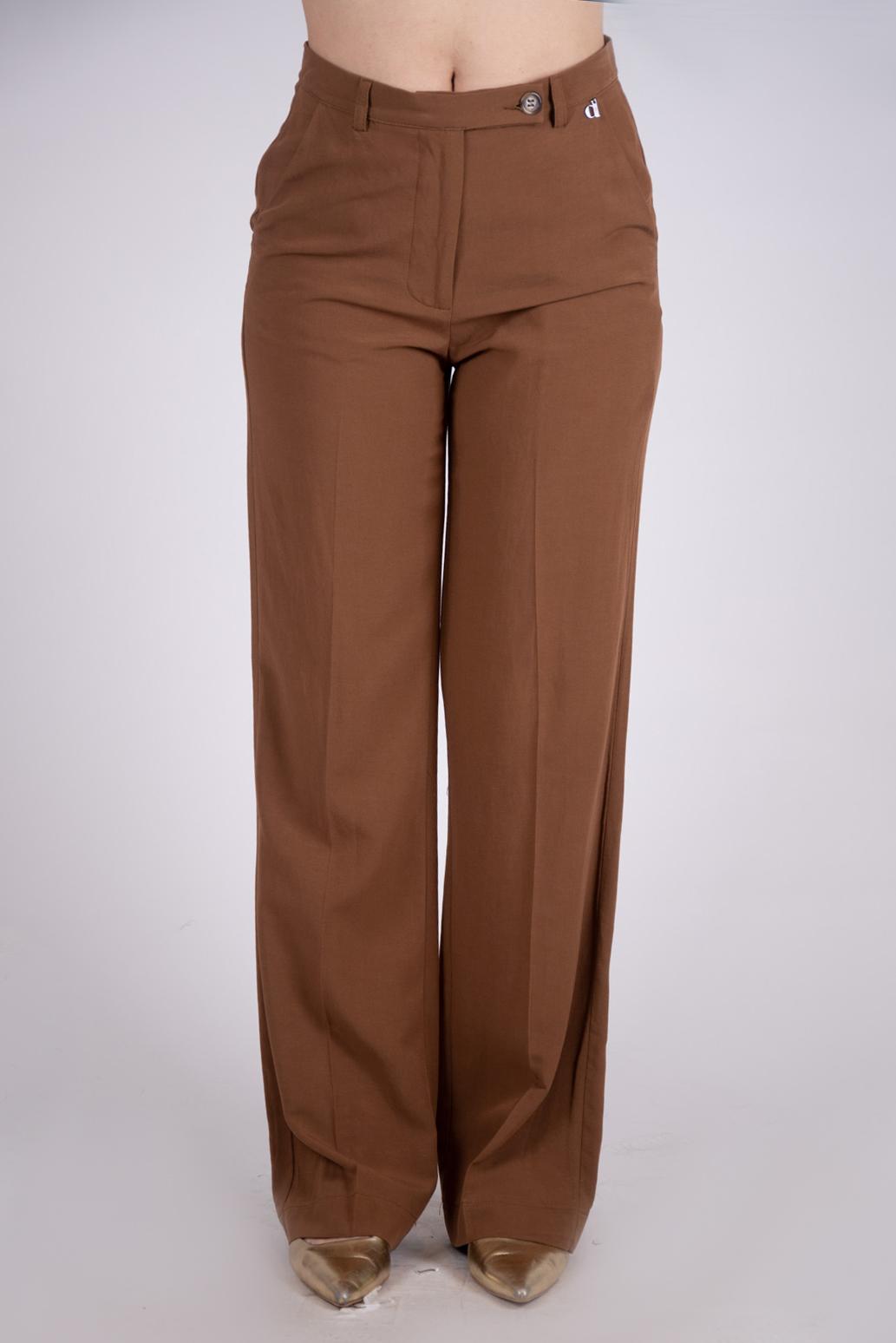 Dixie Pantalone lino gamba larga P845J026A 01 Dixie