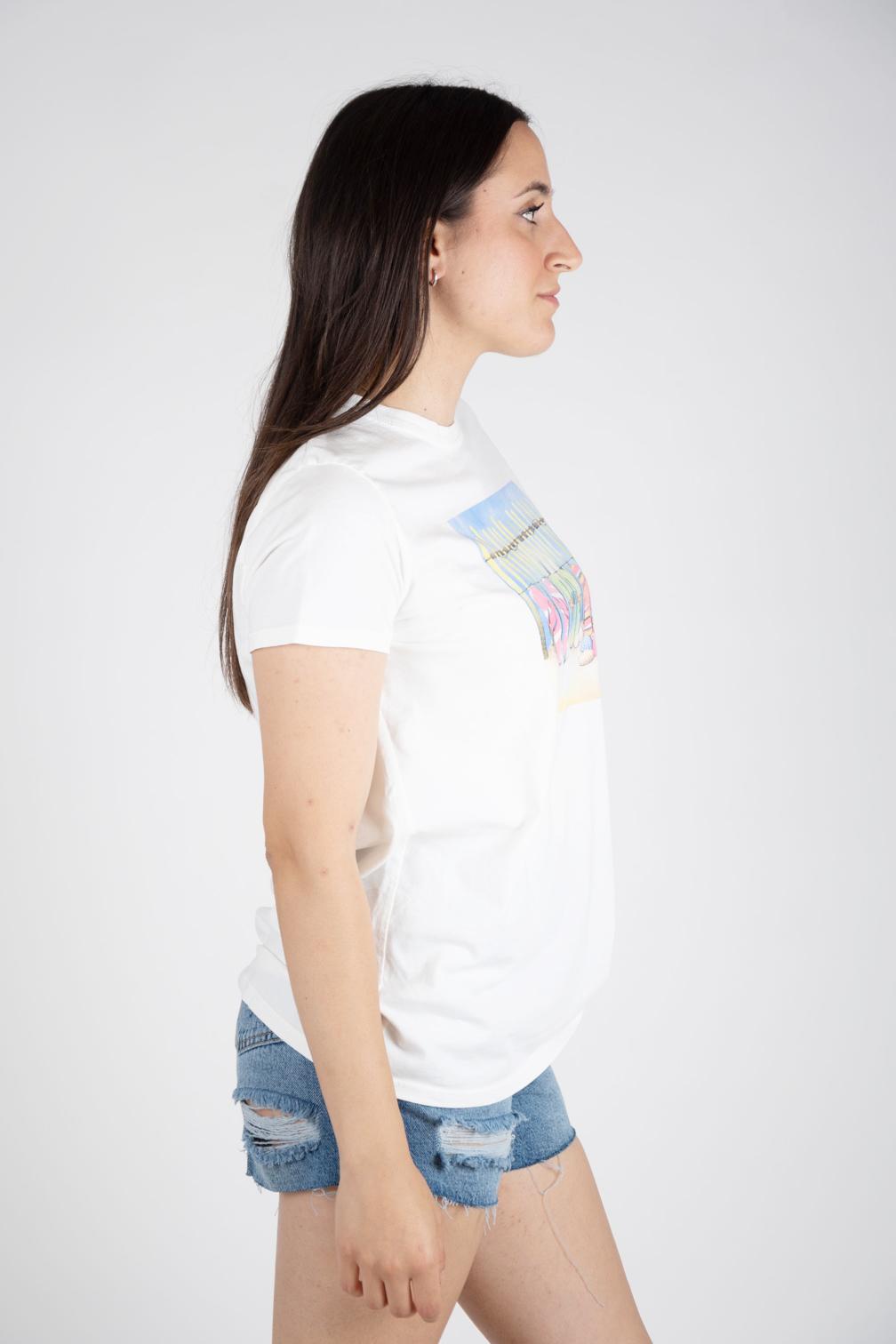 Vicolo T-Shirts stampa infradito RB0830 01 Vicolo