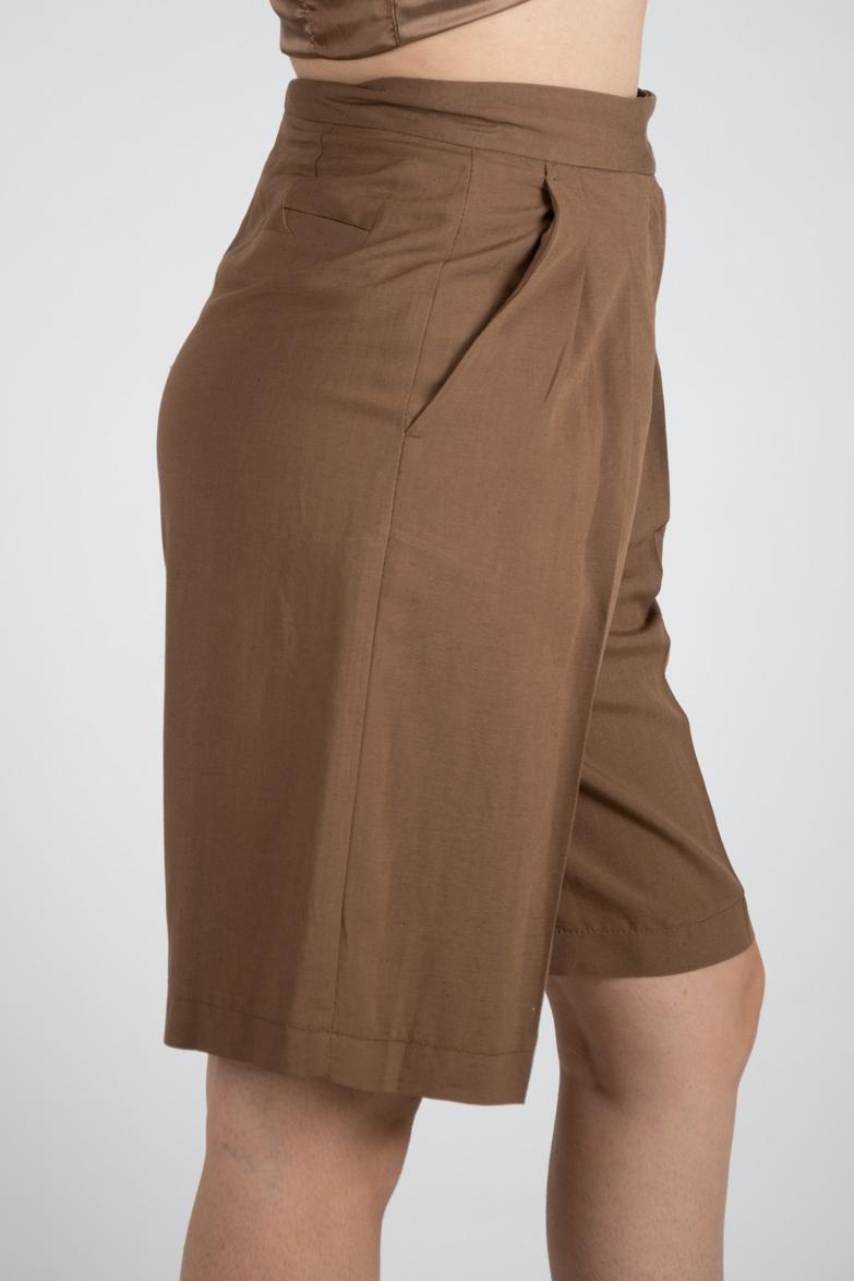 Vicolo Bermuda in lino unito TB1568 01 Vicolo