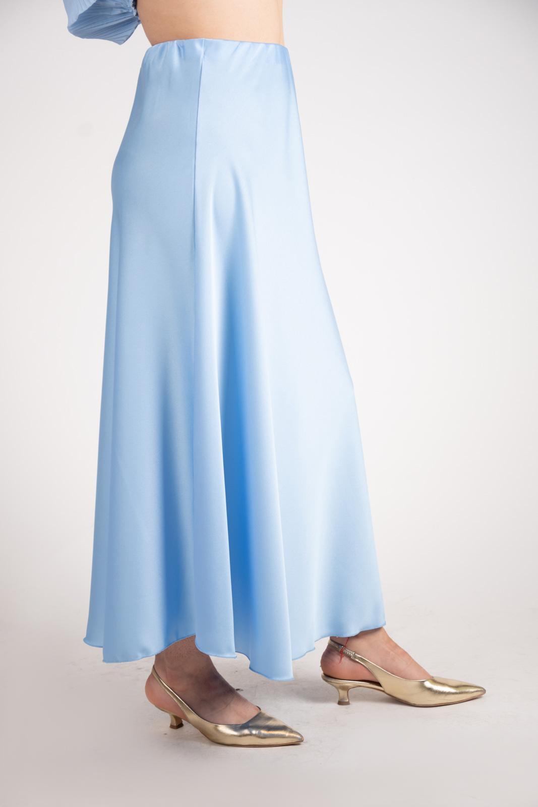 Chili Gonna in raso satin midi 3390 02 Chili