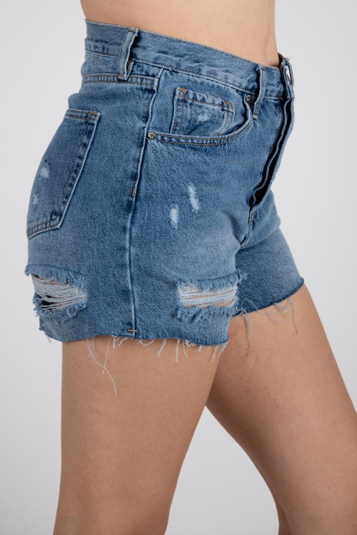Susy Mix Short in denim rotture 1291 01 Susy Mix