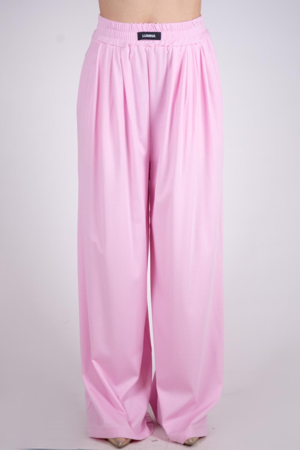 Lumina pantalone in jersey ampio LD0581 04 LUMINA