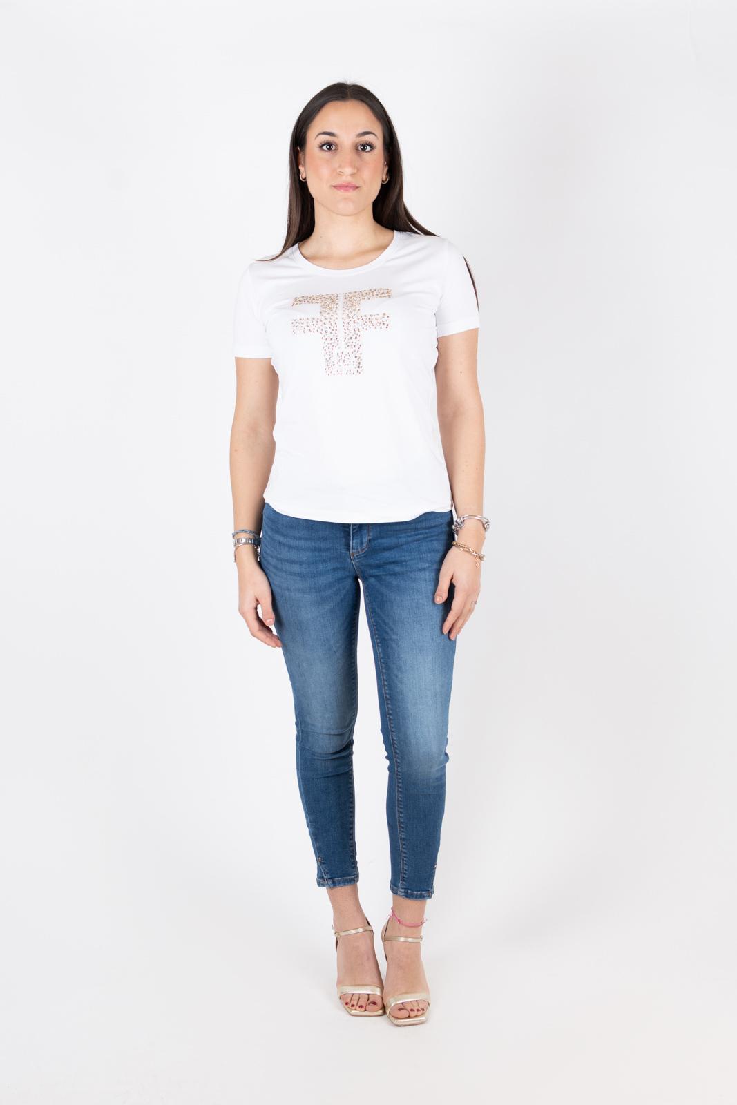 Fracomina Jeans Betty Cropped Shape Up FP000V9002D40402 349 Fracomina Jeans