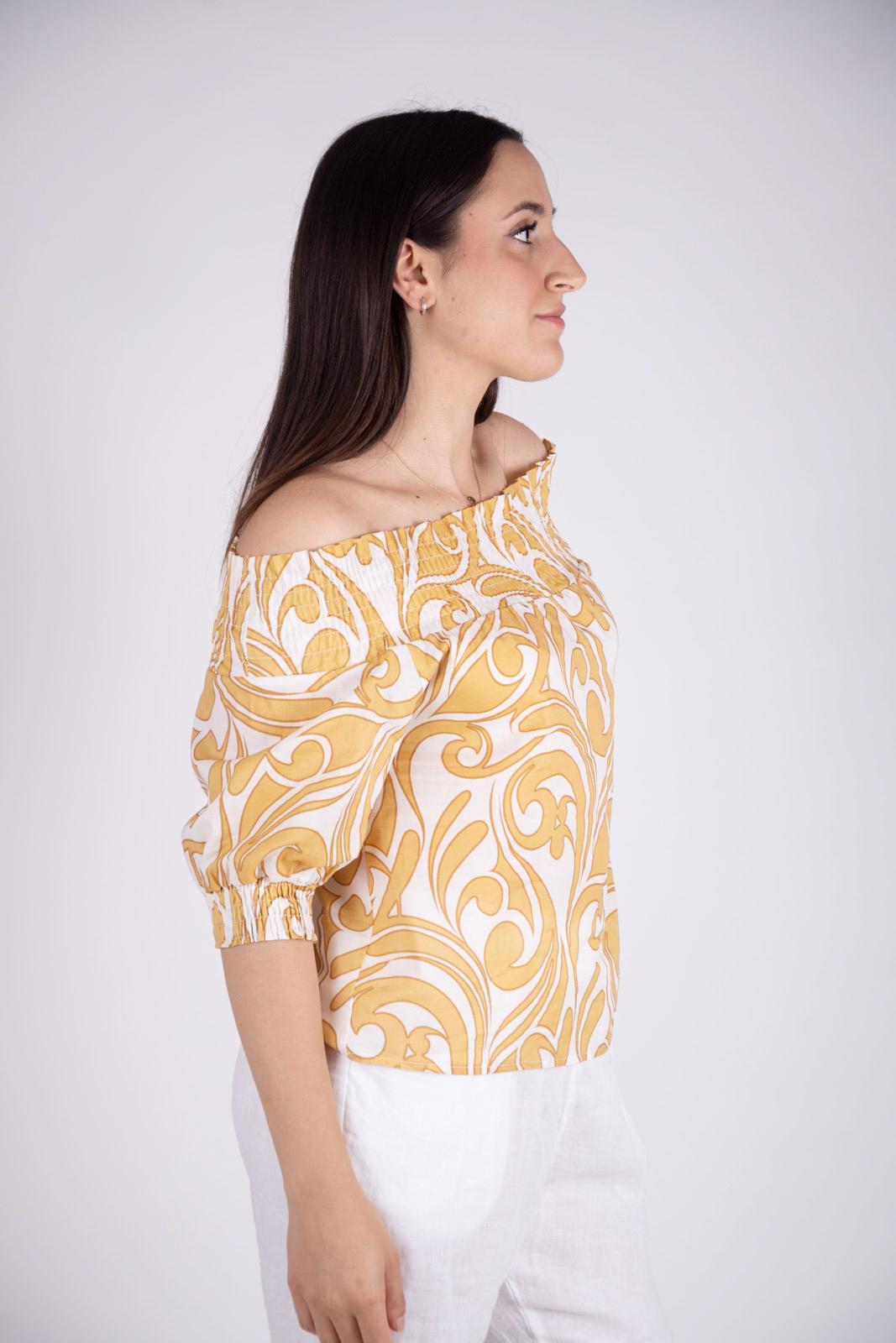 Le Streghe Camicia collo arricciato P24DD139N 33 Le streghe