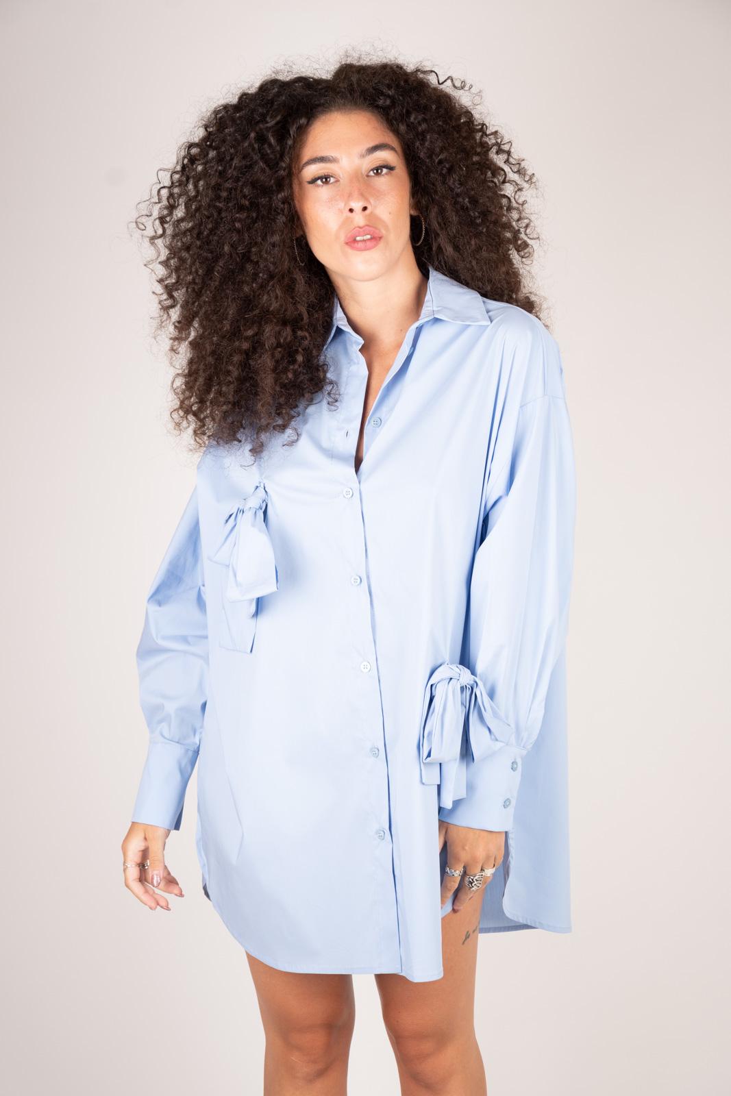 Susy Mix élite Camicieone oversize fiocchi C0991T675 01 Susy Mix èlite